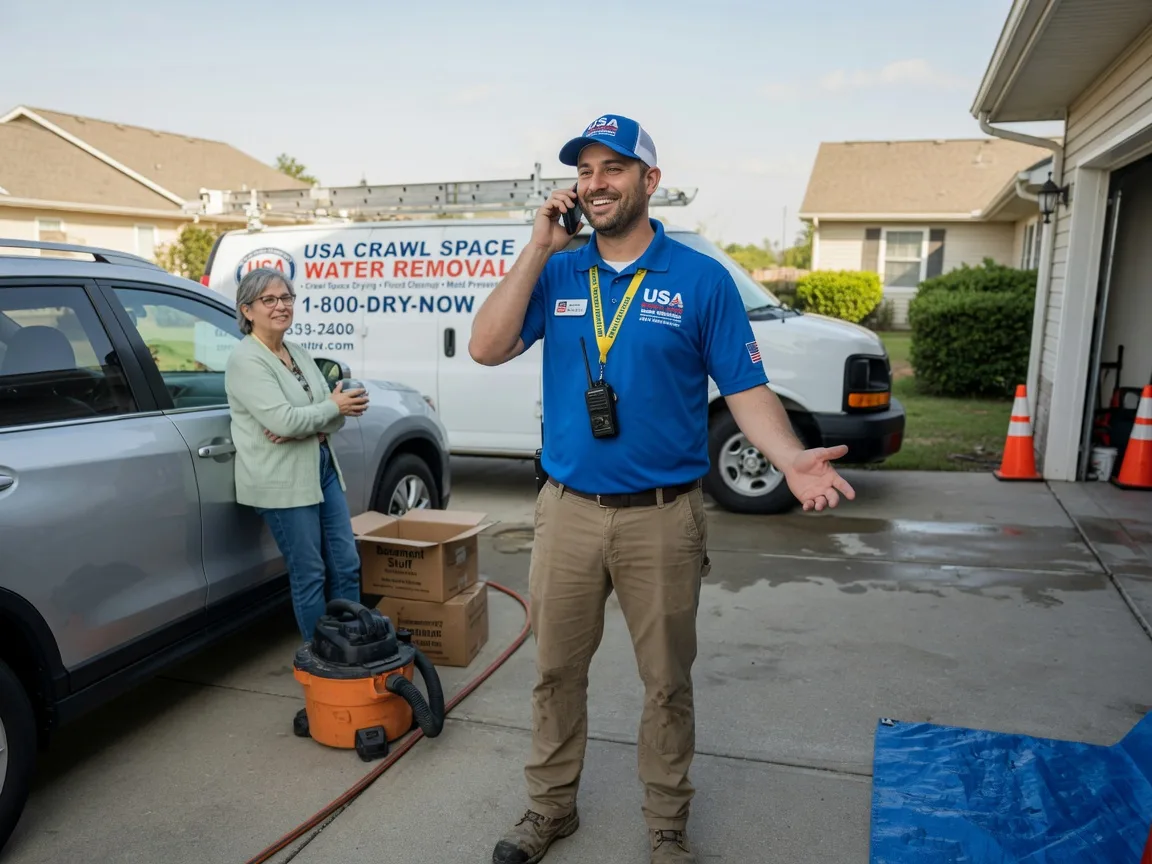 Crawl Space Water Removal Alamance, NC FAQs